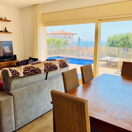 Luxury Villa Investingspain With Sea Views, Pool And Jacuzzi Lloret de Mar Exteriör bild