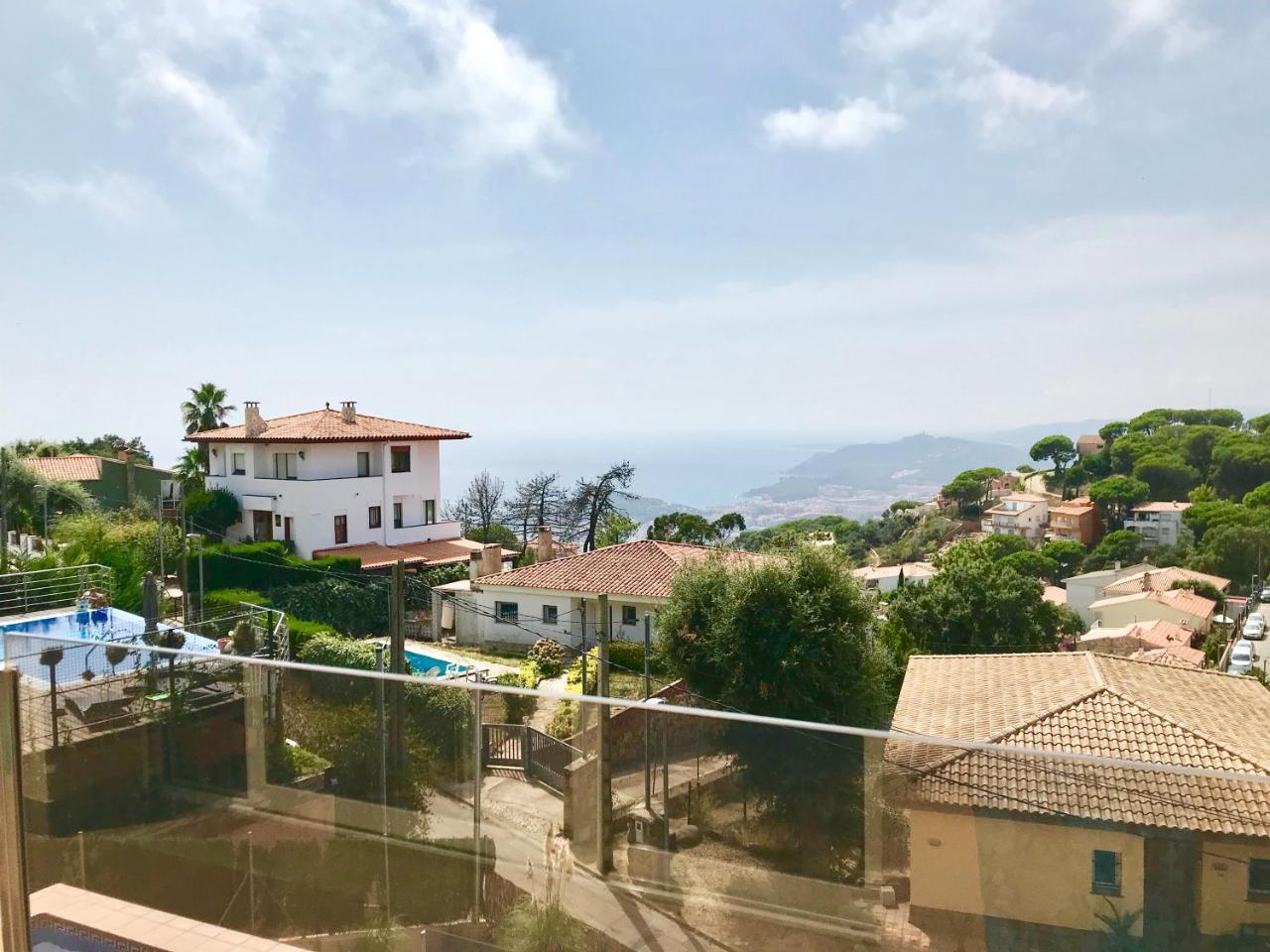 Luxury Villa Investingspain With Sea Views, Pool And Jacuzzi Lloret de Mar Exteriör bild