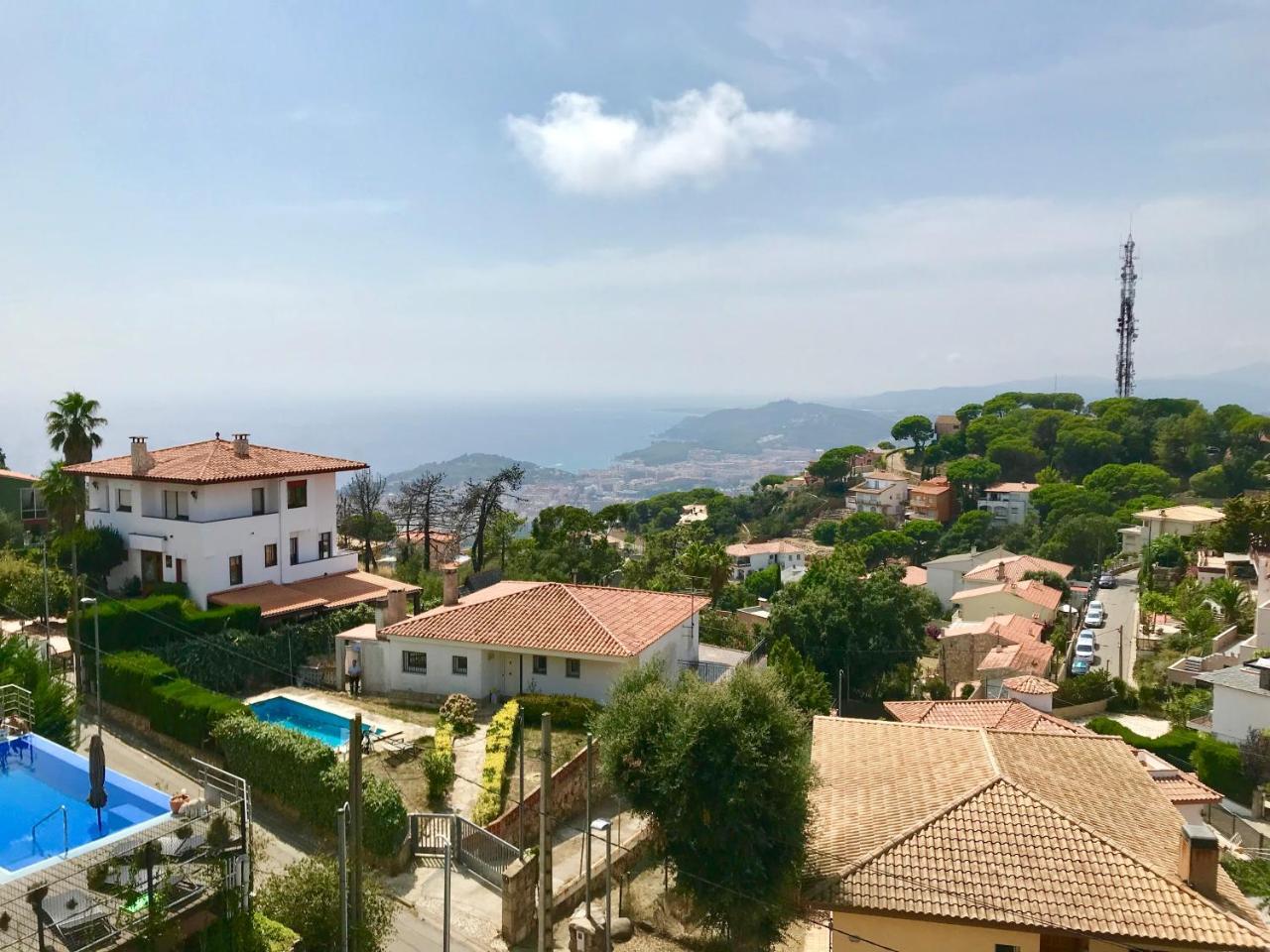 Luxury Villa Investingspain With Sea Views, Pool And Jacuzzi Lloret de Mar Exteriör bild