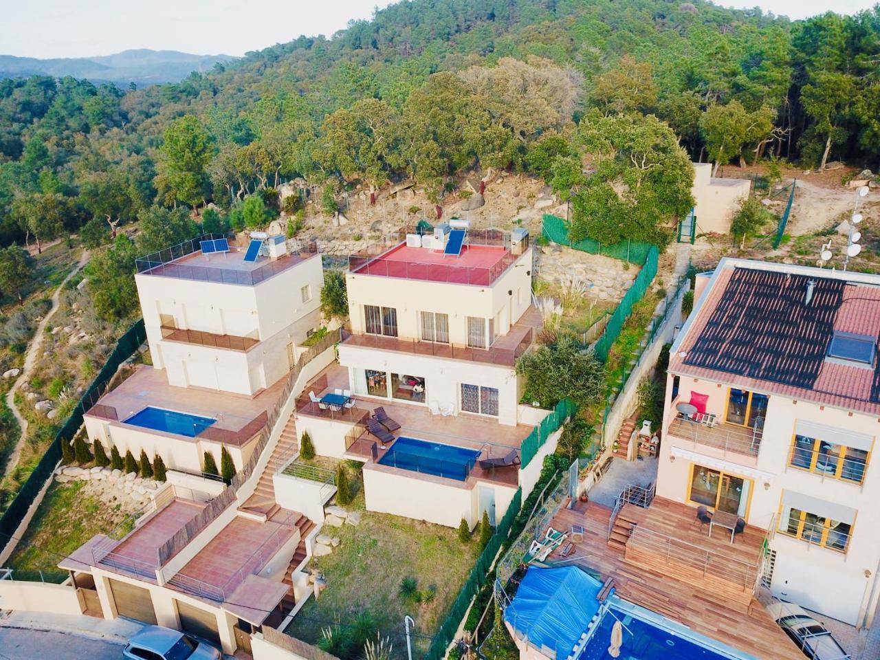 Luxury Villa Investingspain With Sea Views, Pool And Jacuzzi Lloret de Mar Exteriör bild