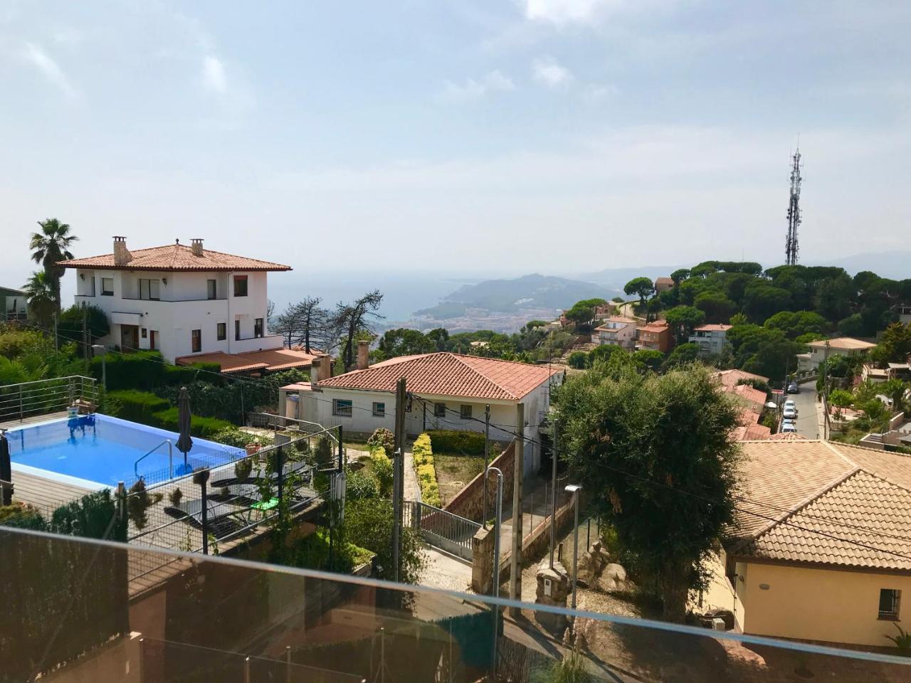 Luxury Villa Investingspain With Sea Views, Pool And Jacuzzi Lloret de Mar Exteriör bild