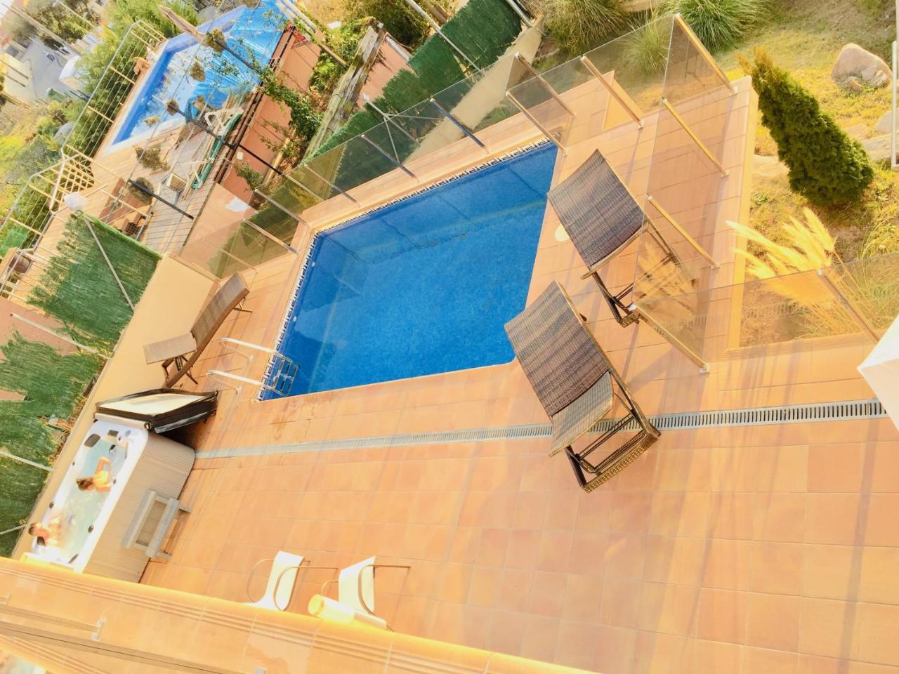 Luxury Villa Investingspain With Sea Views, Pool And Jacuzzi Lloret de Mar Exteriör bild