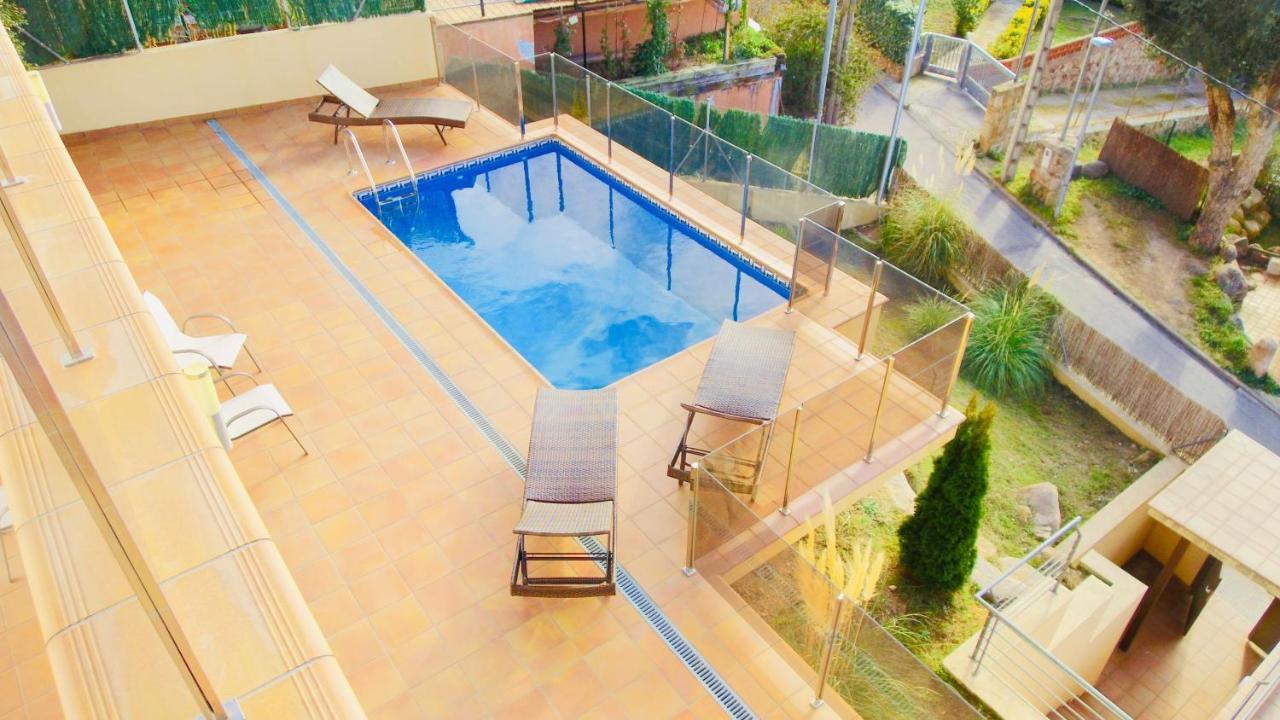 Luxury Villa Investingspain With Sea Views, Pool And Jacuzzi Lloret de Mar Exteriör bild